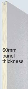 insulated panel 60mm thick